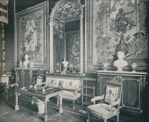 A sala de tapeçaria no Castelo de Windsor, c1899, 1901