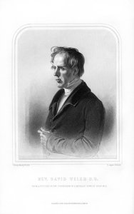 David Welsh, divino e acadêmico escocês, 1870. de FA Roberts