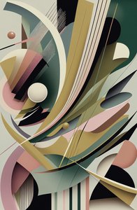 Tela de arte de parede vertical para ideias de decoração de hall e sala de estar, impressões de arte de F. Abderrahim