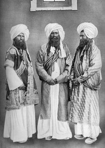 Três chefes de Balochi, 1902