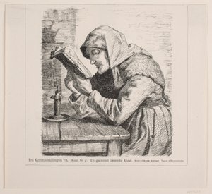 Uma velha esposa leitora de F. Hendriksen