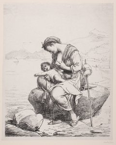 Uma jovem mãe de F. Hendriksen