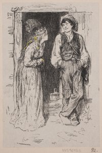 Ilustração para "Cinderela que fez a princesa mentir" de F. Hendriksen