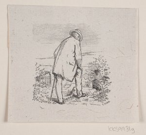 Ilustração para "As últimas horas", poema de H. J. Greensteen de F. Hendriksen