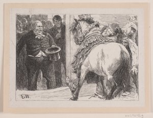 Ilustração para "A Noiva do Cavalheiro" de F. Hendriksen