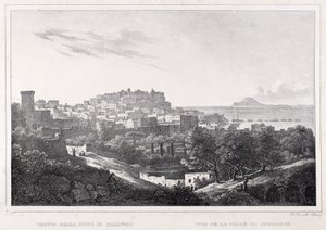 Vista da cidade de Pozzuoli de F. Homer
