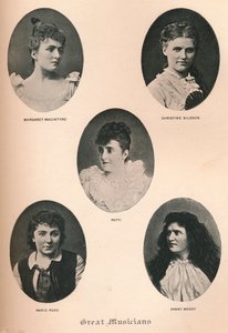 Grandes Músicos - Placa XII, c1890, 1895