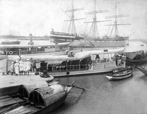 Rio Bengala, Índia, 1905-1906.