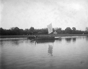 Rio Hooghly, Alipore, Índia, 1905-1906