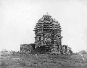 Templo de Lingaraj, Bhubaneswar, Orissa, Índia, 1905-1906