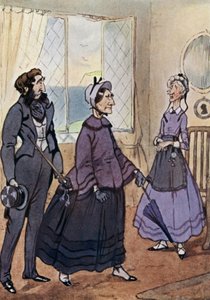 Ilustração para David Copperfield (cor litho) de F. M. B. Blaikie