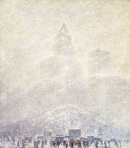 Luz Eterna, Madison Square, Inverno de F. Usher de Voll