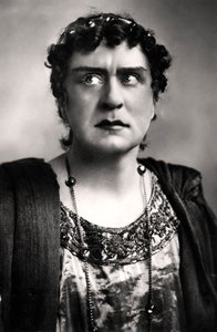 Herbert Beerbohm Tree 1853-1917, ator inglês, 1906. de F. W. Burford