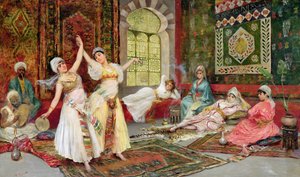 Dancing Girls (óleo sobre tela)