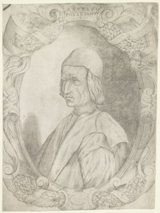 Portret van Agnolo Poliziano de Fabio Licinio