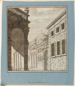 Cenário: Cidade com Loggia de Fabrizio Galliari