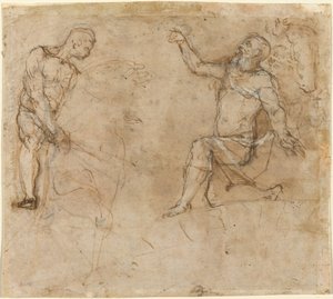 Estudos de Figuras de Federico Barocci