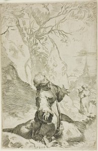 São Francisco Recebendo os Estigmas de Federico Barocci