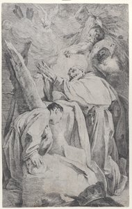 Êxtase do Beato Piero Gambacorti de Pisa, ca. 1725-28. de Federico Bencovich