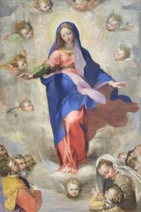 Imaculada Conceição, c.1575 (óleo sobre tela) de Federico Fiori Barocci or Baroccio