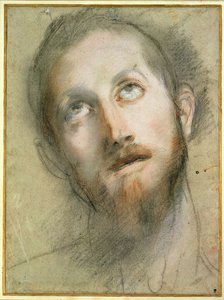 Estudo para a Cabeça de Cristo de Federico Fiori Barocci or Baroccio