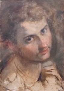Estudo para o chefe do St Judas de Federico Fiori Barocci or Baroccio