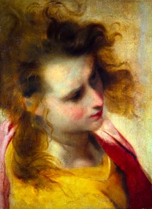A Deposição: Esboço para o Retábulo de São João em Urbino (óleo sobre papel ou tela) de Federico Fiori Barocci or Baroccio