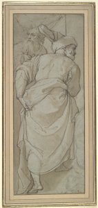 Estudo de figuras para o de Federico Zuccaro