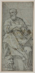 São Marcos o evangelista de Federico Zuccaro