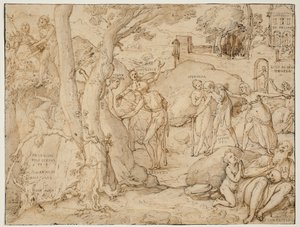 O Jardim da Penitência de Federico Zuccaro
