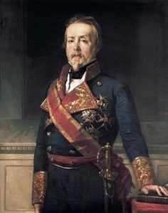 Retrato de Evaristo Fernandez de San Miguel y Valledor (1785-1862), fidalgo e político militar espanhol de Federico de Madrazo y Kuntz