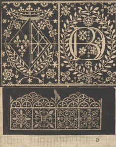 As segundas obras e invenções sutis de lingerie de Lord Federic de Vinciolo V..., 1603.