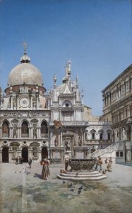 Pátio do Palácio Ducal, Veneza