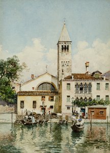 San Samuele, Veneza (aguarela)