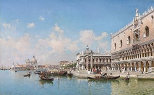 Palácio Ducal e Santa Maria della Salute, 1896