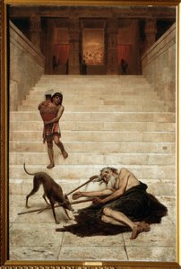 "La resurrection de Lazare" Peinture de Feodor Bronnikov (1827-1902) 1886 Galeria Regional de Arte, Tver