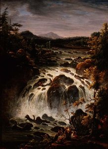 A Cascata Imatra na Finlândia de Fedor Mikhailovich Matveev
