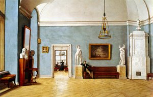 No interior de Fedor Petrovich Tolstoy