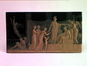 A apoteose do Conde Aleksandr Sergeevich Stroganov, Presidente da Academia de Artes