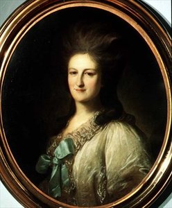 Retrato de V. Novosilcheva de Fedor Stepanovich Rokotov