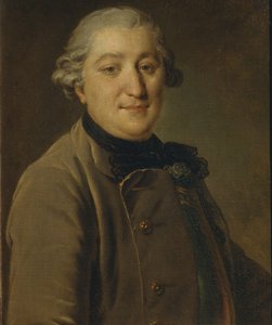 Retrato do conde Ivan Grigoryevich Orlov 1738-1791, entre 1762 e 1765 de Fedor Stepanovich Rokotov