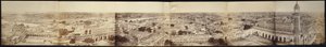 (Panorama de Lucknow, retirado do Palácio Kaiserbagh) de Felice Beato