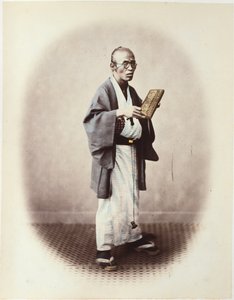 Um funcionário, c.1868 de Felice Beato