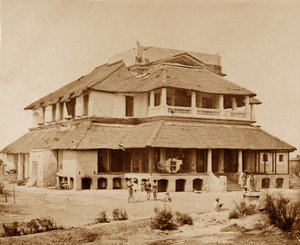 Casa dos bancos, Lucknow de Felice Beato