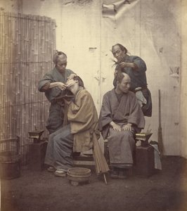 Barbeiros de Felice Beato