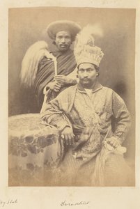 [Doresetoter, filho de Umjud Ally Shah, e o seu servo] de Felice Beato