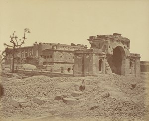 Gateway e Banqueting Hall, Lucknow de Felice Beato