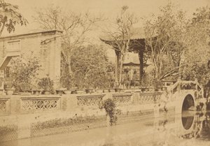 Jardins de Howqua, Cantão de Felice Beato
