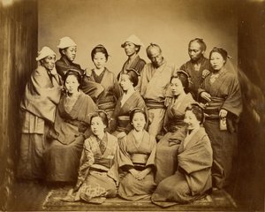 Família japonesa de Felice Beato