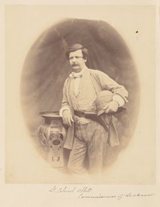 Tenente-Coronel Abbott, Comissário de Lucknow de Felice Beato